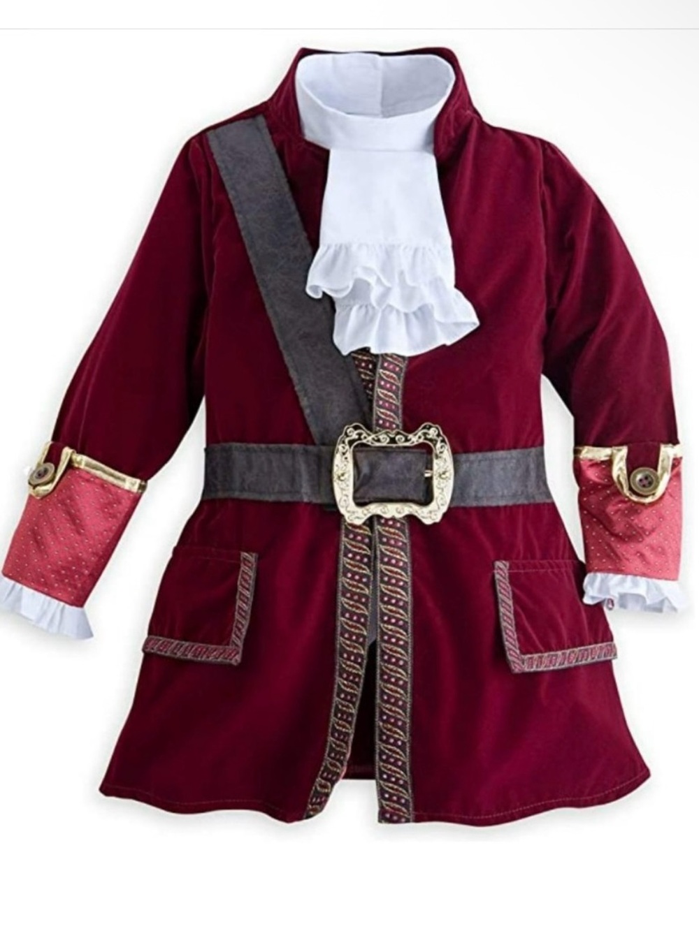 RARE! NWT DISNEY CAPTAIN HOOK Costume! Disney store!
Peter Pan/ Pirate NEW TAGS! - Picture 3 of 8